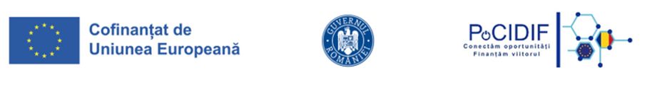 Cofinanțat de Uniunea Europeană, Guvernul României, POCIDIF